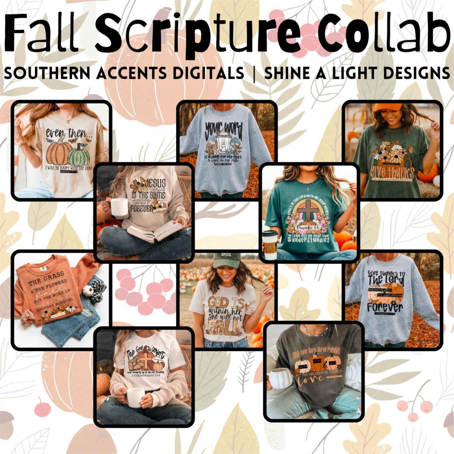 Fall Scripture Collab with Southern Accents Digitals