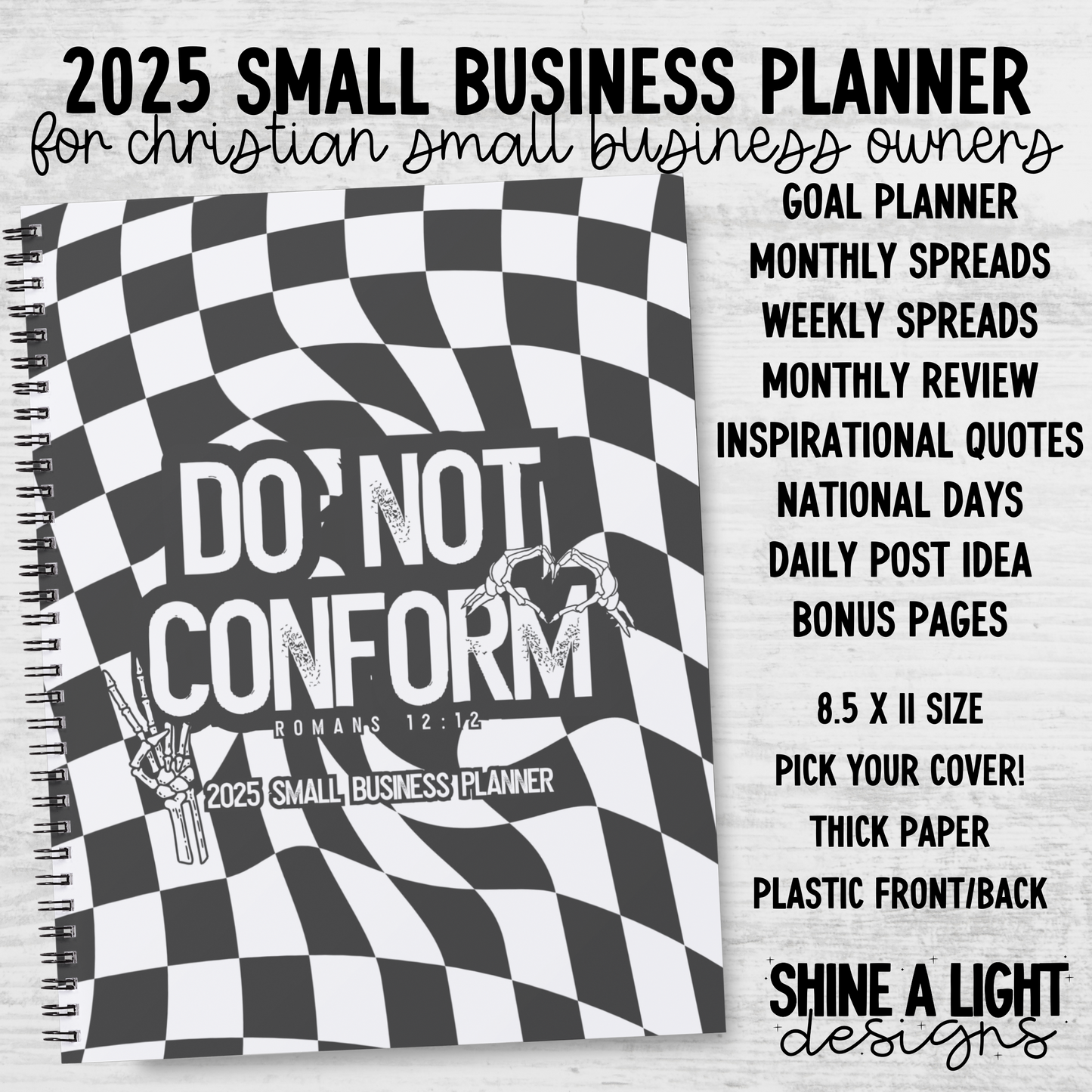 June to December 2025 Mid Year Planner