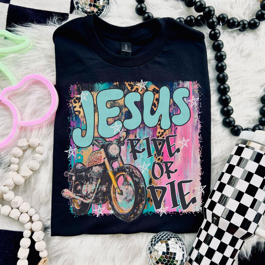 Jesus Ride or Die PNG Digital Design (Instant Download)