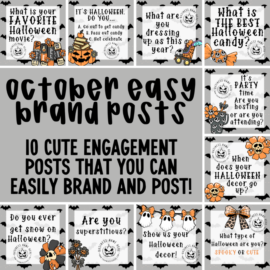 October 2025 Easy Brand Posts