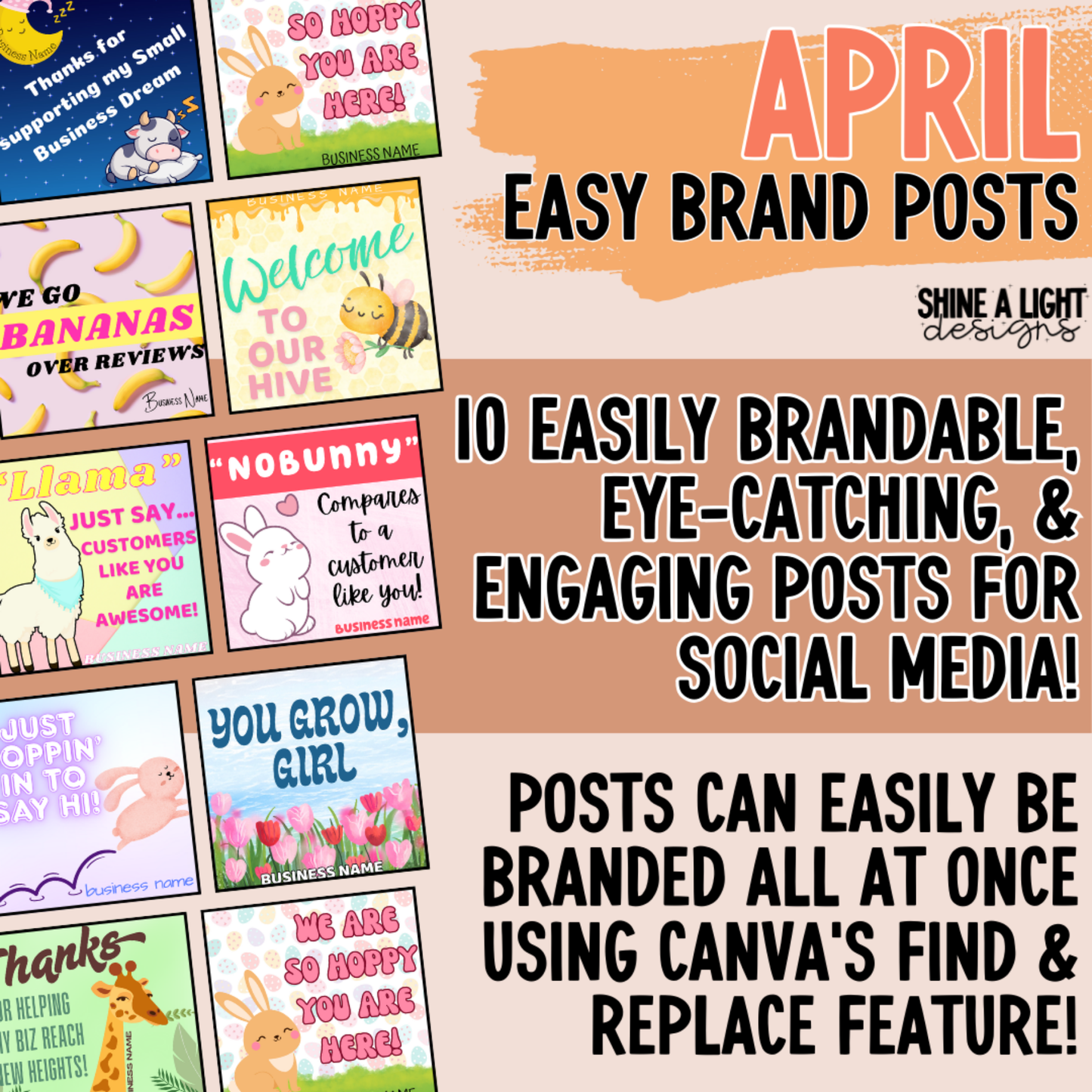 April 2025 Easy Brand Posts