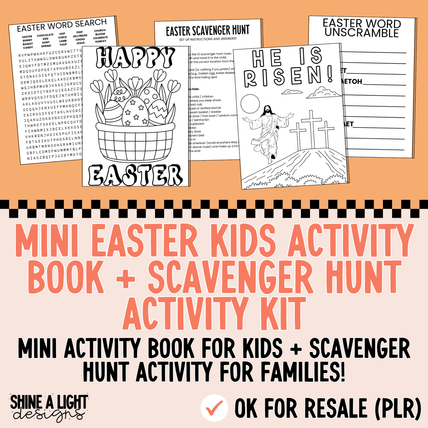 Easter Activity Bundle (OK for Resale!)