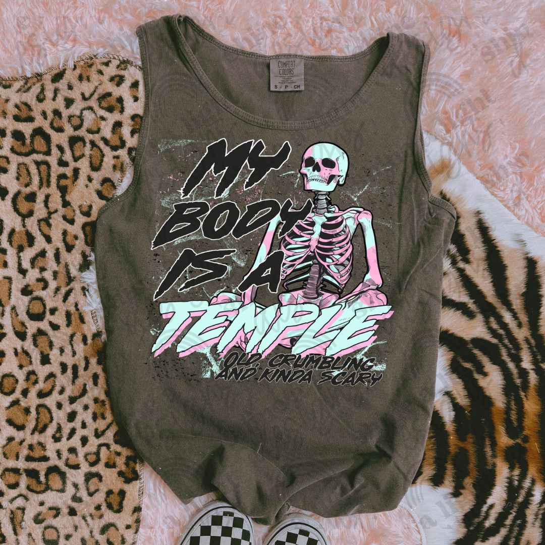 My Body Is A Temple Digital Download PNG