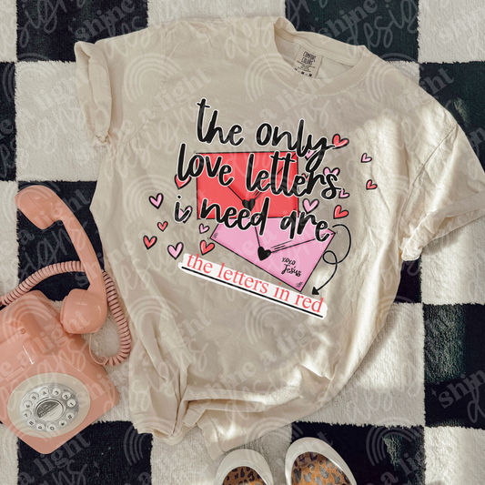 Love Letters Digital Download PNG