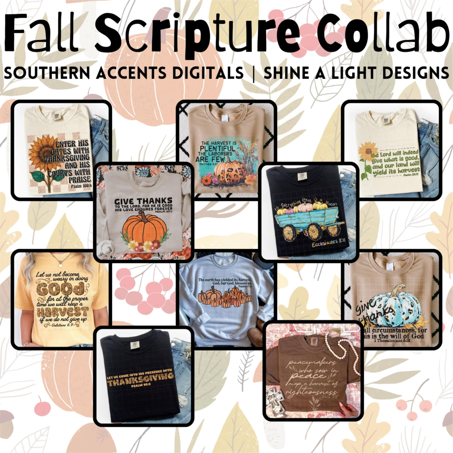 Fall Scripture Collab with Southern Accents Digitals
