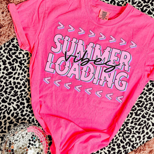 Summer Vibes Loading Digital Download PNG