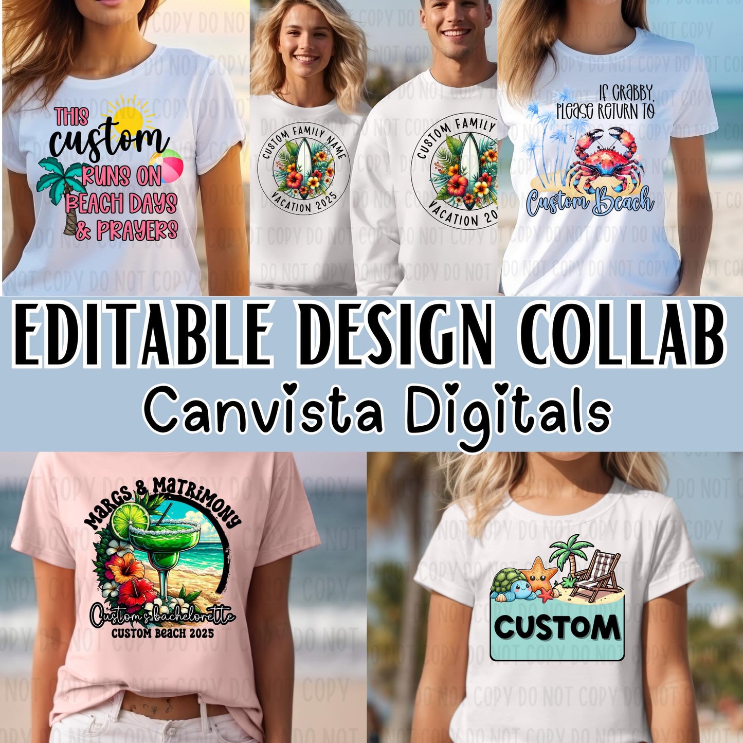 Customizable Design Digital PNG Collab with Creating Mama's Light, Canasta & Oh Honey!