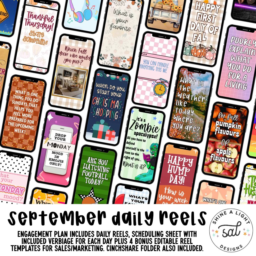 September 2025 Done-For-You Reels Bundle