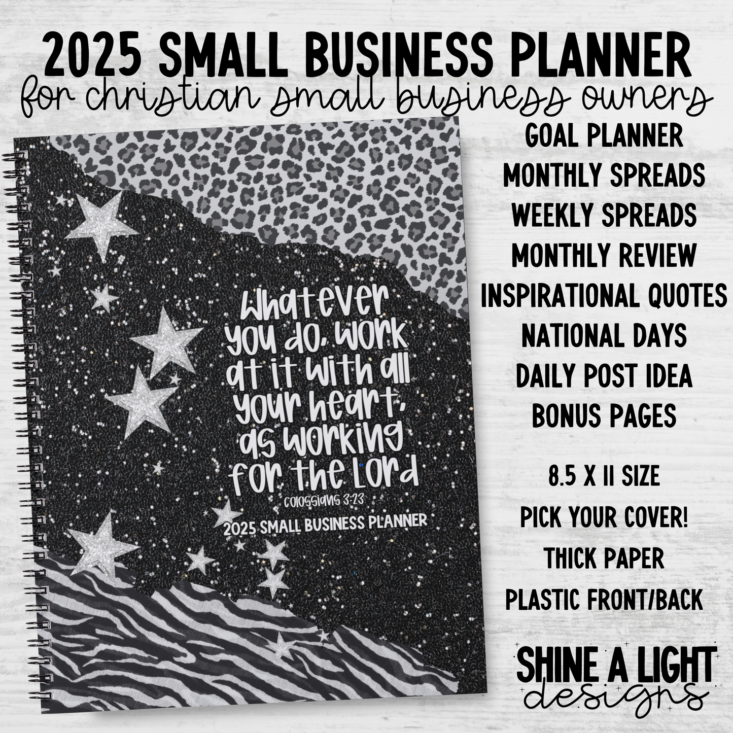 June to December 2025 Mid Year Planner
