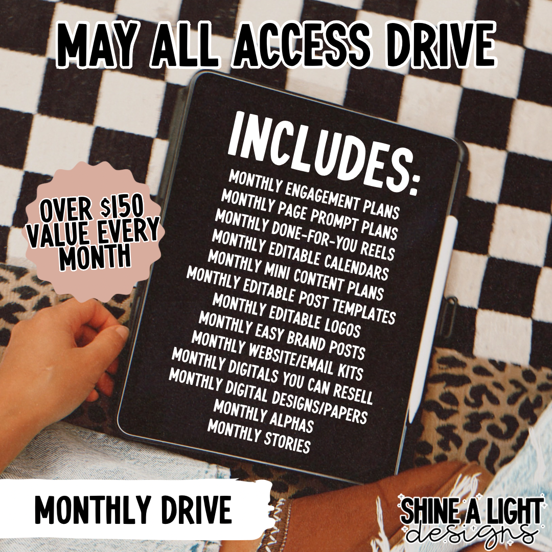May 2025 Monthly All Access Drive
