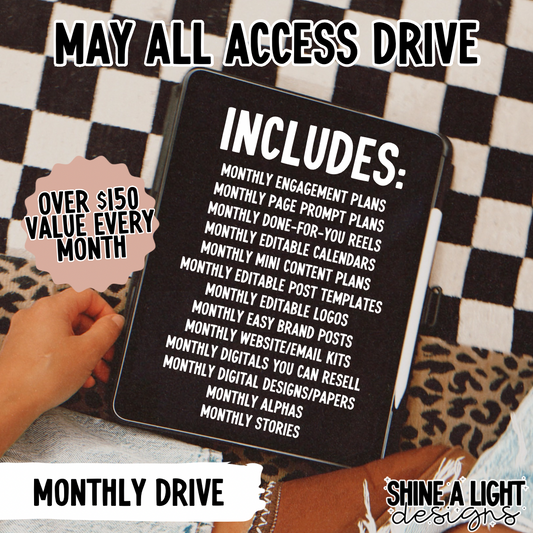 May 2025 Monthly All Access Drive
