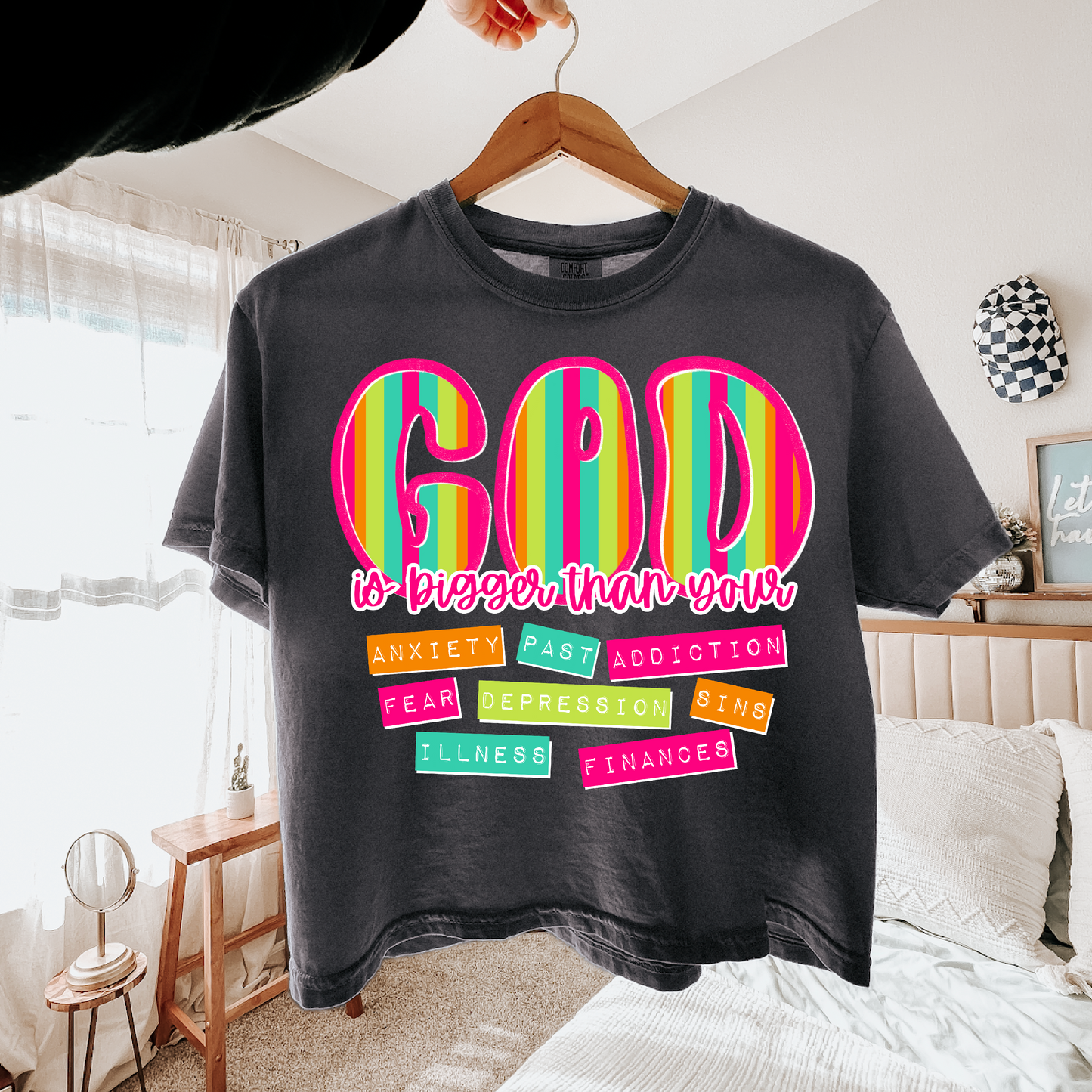 God Is Bigger PNG Digital Design (Instant Download)