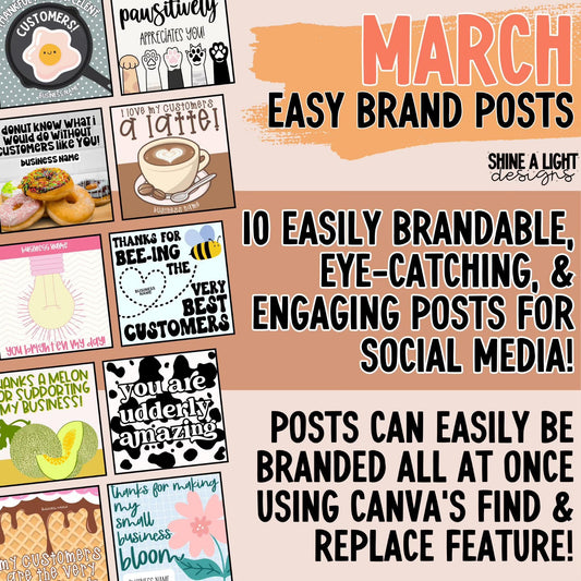 March 2025 Easy Brand Posts