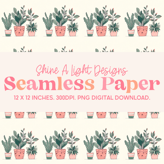 Potted Plants Seamless File