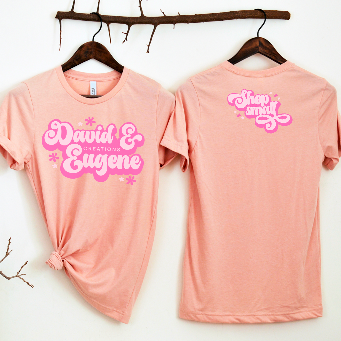 Shop Small Pink Retro DUO Digital Design