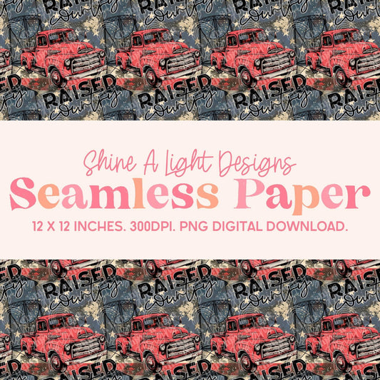 Seamless File Raised Country Digital