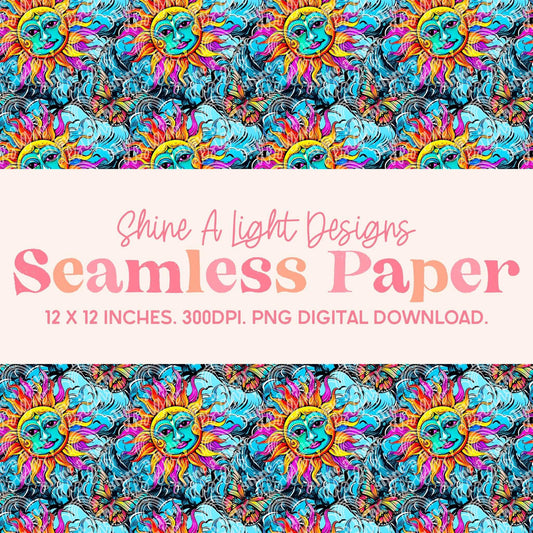 Seamless File Sun & Moon Digital