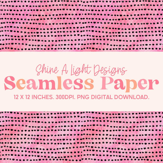 Seamless File Pink Dots Digital