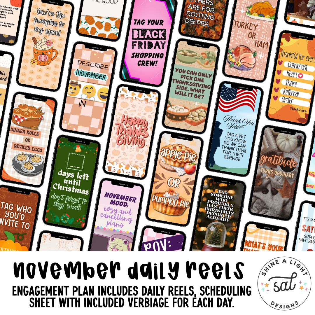 November 2025 Done-For-You Reels Bundle