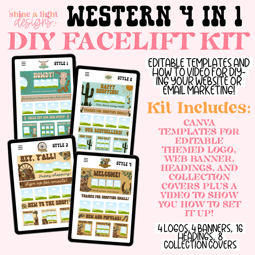 Western DIY Website + Email Facelift Kit