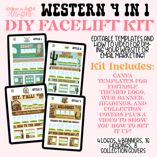 Western DIY Website + Email Facelift Kit