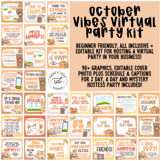 October Vibes 2025 Virtual Party Kit