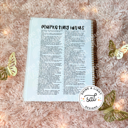 **ROUND 2 PREORDER - WILL SHIP WEEK OF 12TH** 2026 Small Business Planner (Includes Digital Copy) BONUS - FREE WALL CALENDAR