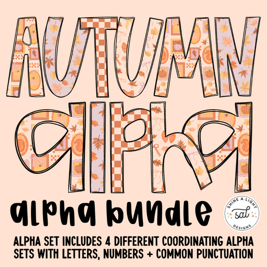 Autumn PNG Alpha Set