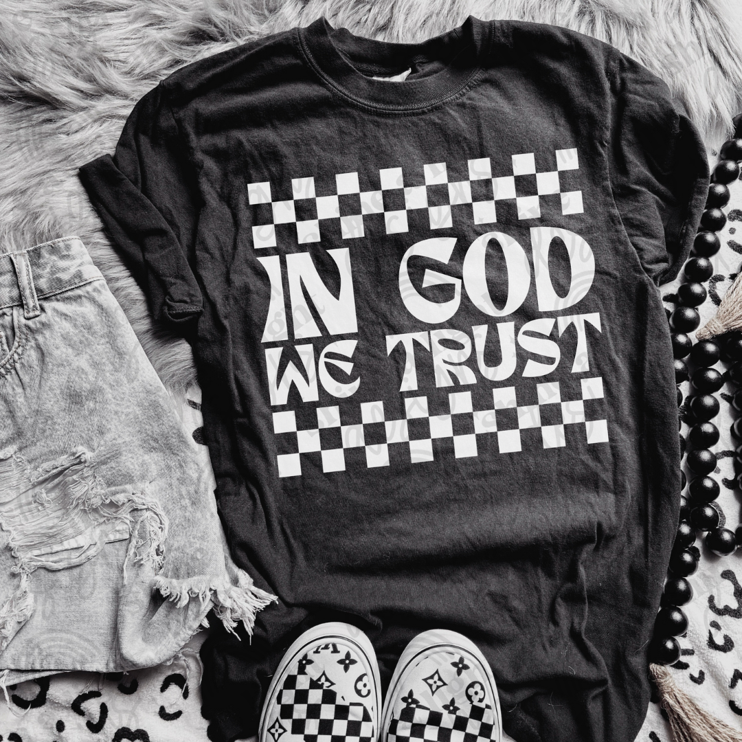 Checkered Faith Digital Design Bundle