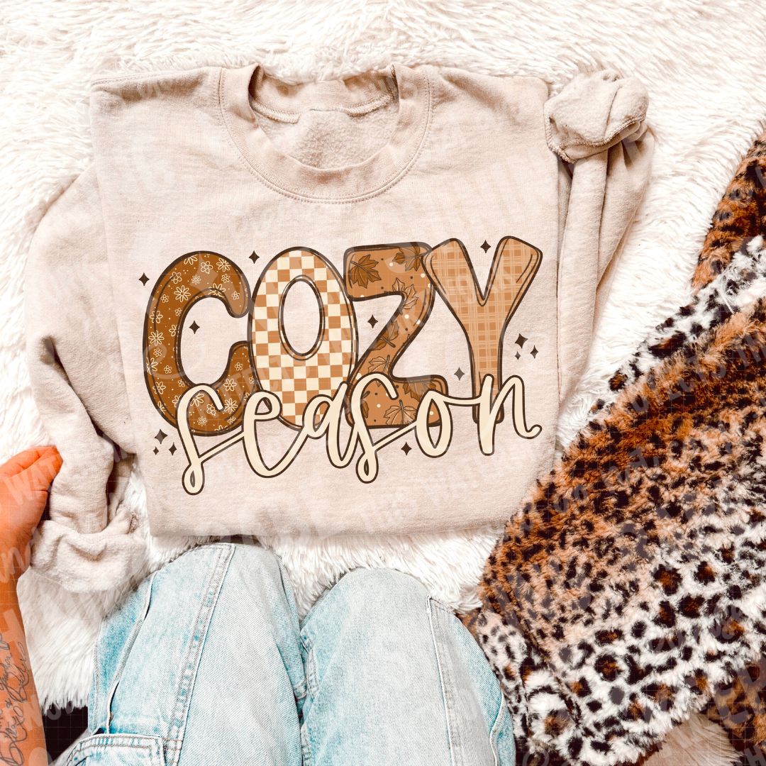 Cozy Season PNG Digital Design (Instant Download)