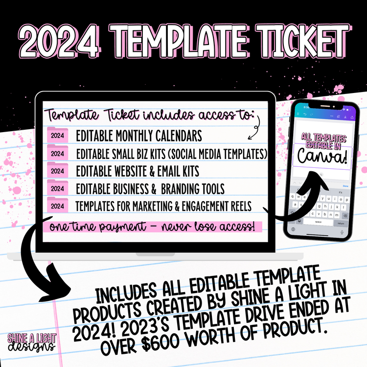 2024 Template Ticket