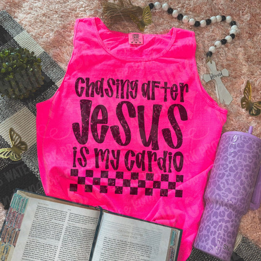 Chasing After Jesus PNG Digital Design (Instant Download)