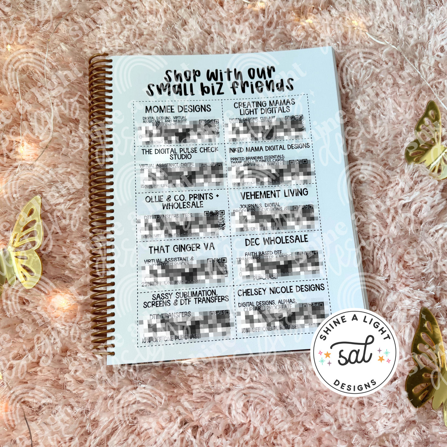 **ROUND 2 PREORDER - WILL SHIP WEEK OF 12TH** 2026 Small Business Planner (Includes Digital Copy) BONUS - FREE WALL CALENDAR