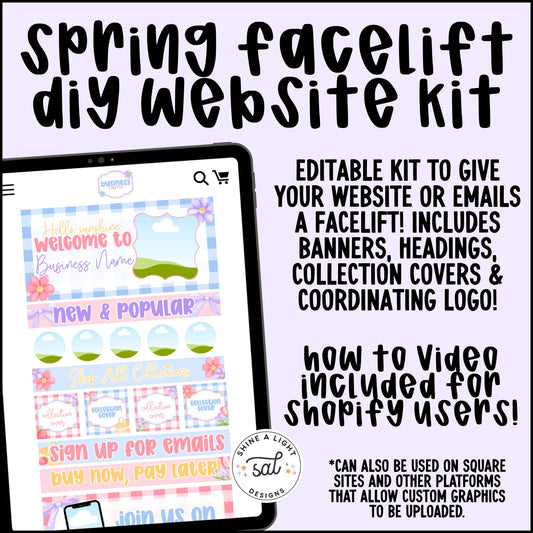 Spring 2026 Website + Email Kit