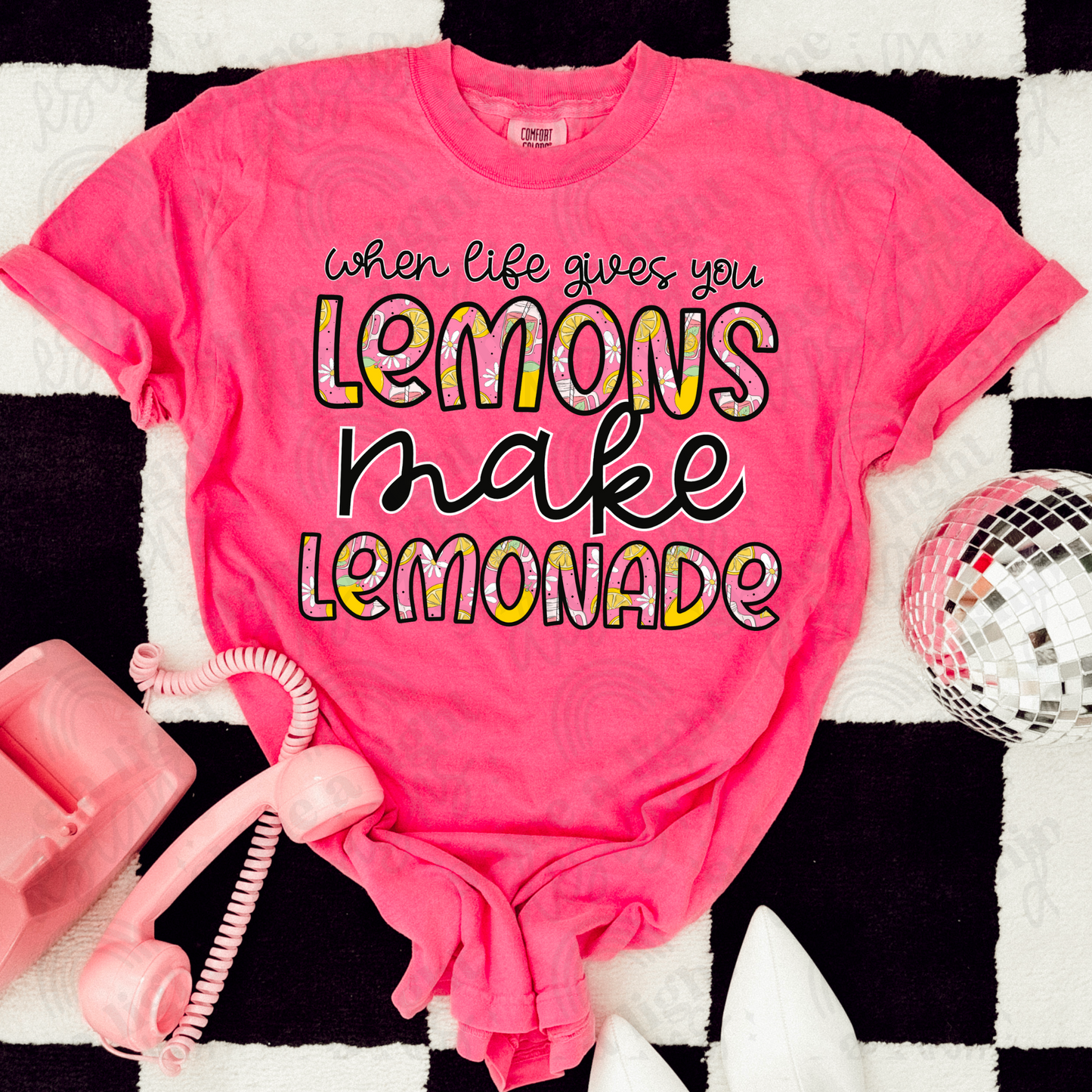 When Life Gives You Lemons Digital Download PNG