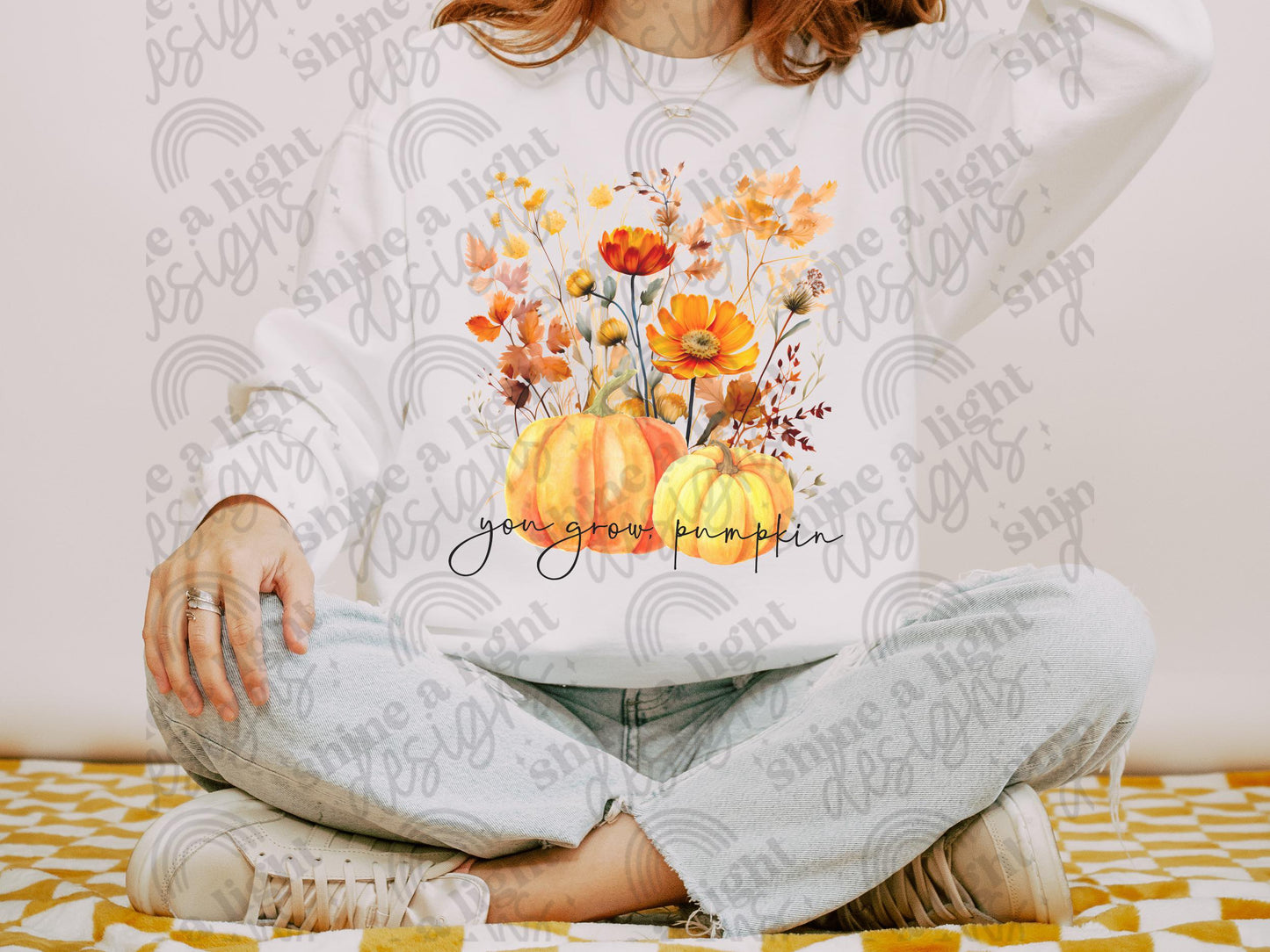 You Grow Pumpkin Digital Download PNG