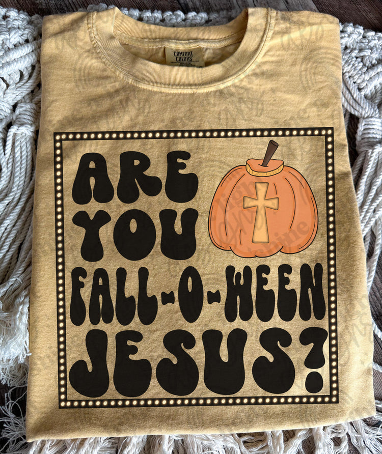 Are You Fall-O-Ween Jesus Digital Download PNG
