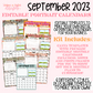 September 2023 Portrait Calendar Templates