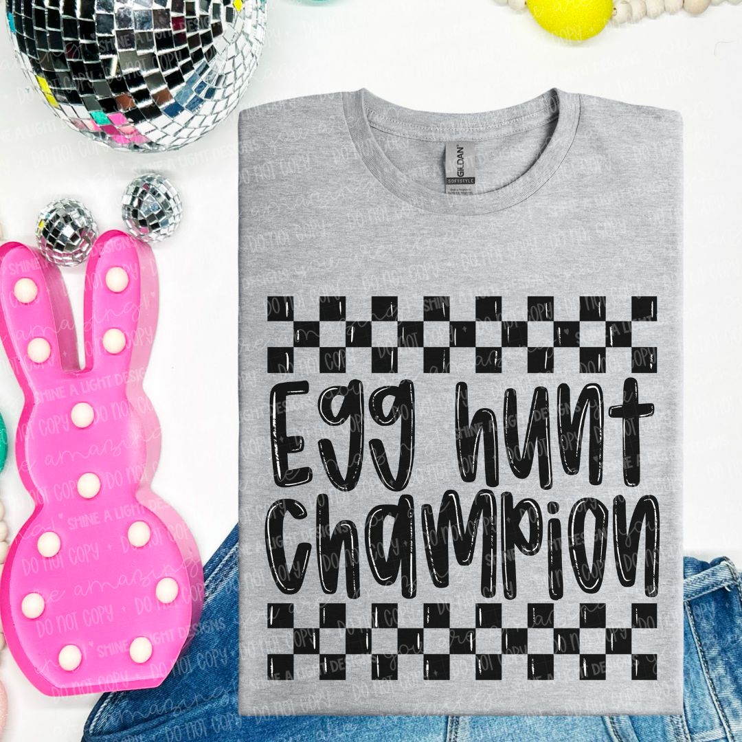 Egg Hunt Champion PNG Digital Design (Instant Download)