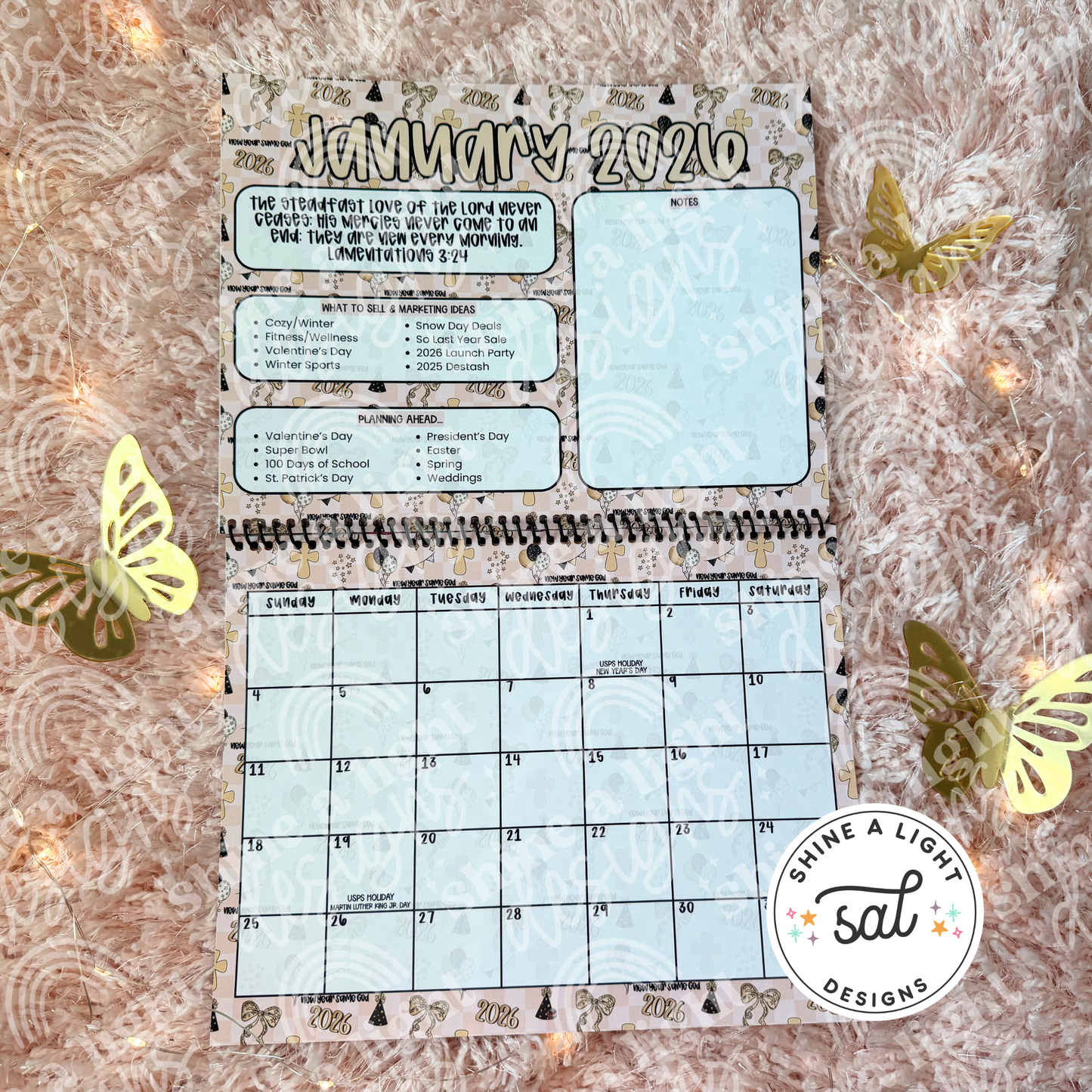 2026 Small Business Wall Calendar *Two Versions*