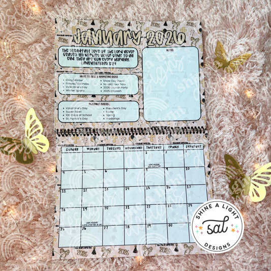 2026 Small Business Wall Calendar *Two Versions*