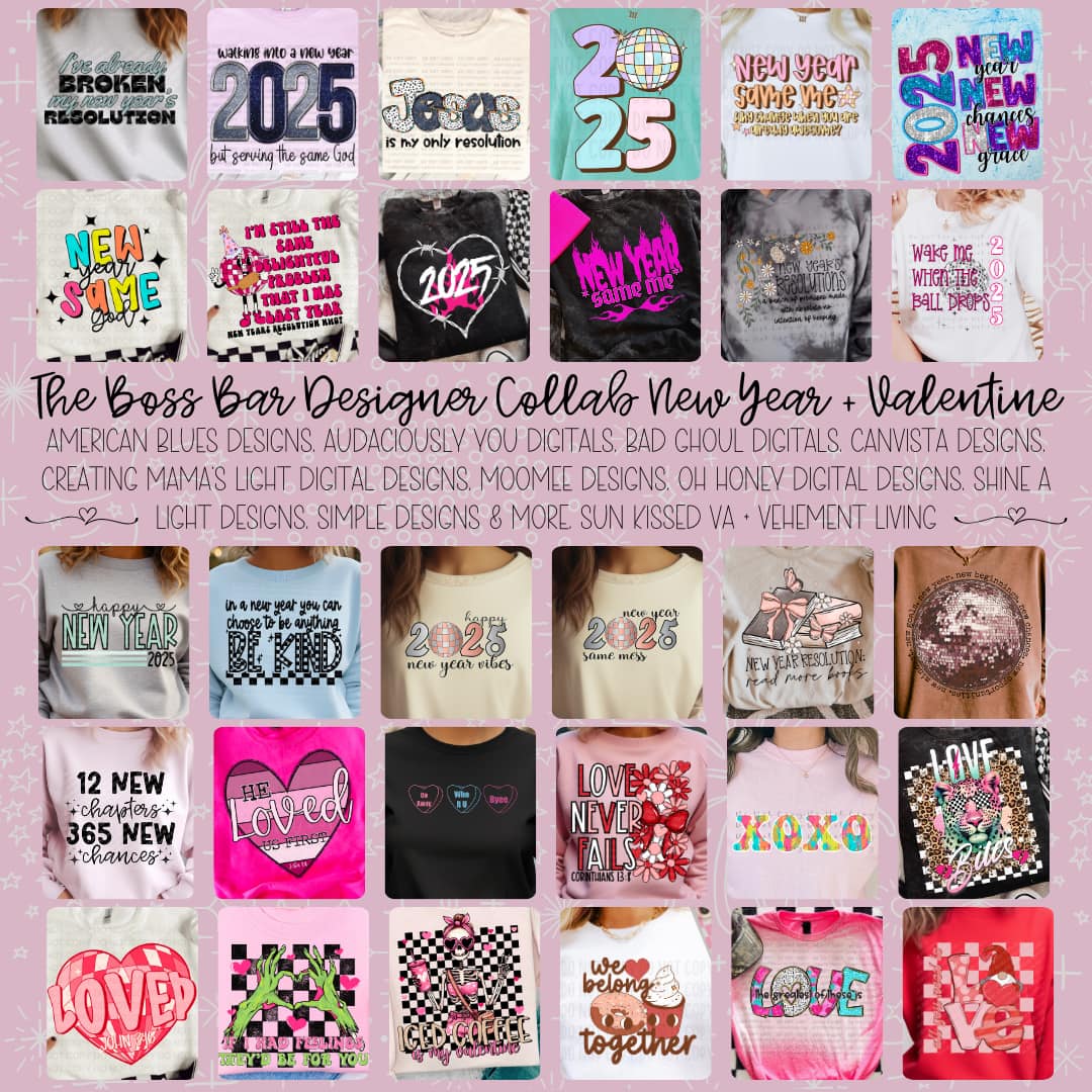 The Boss Bar November Collab - New Year, Resolutions, Valentine's Day