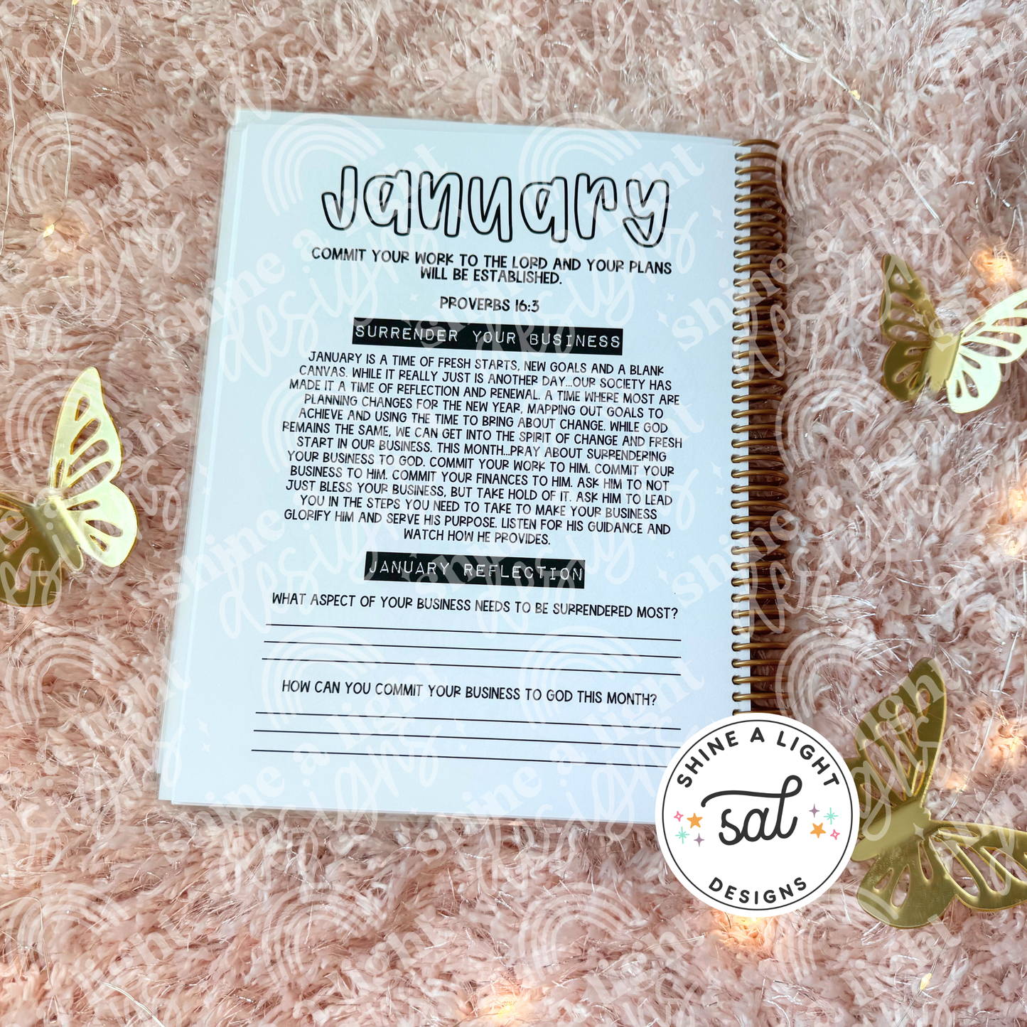 **ROUND 2 PREORDER - WILL SHIP WEEK OF 12TH** 2026 Small Business Planner (Includes Digital Copy) BONUS - FREE WALL CALENDAR