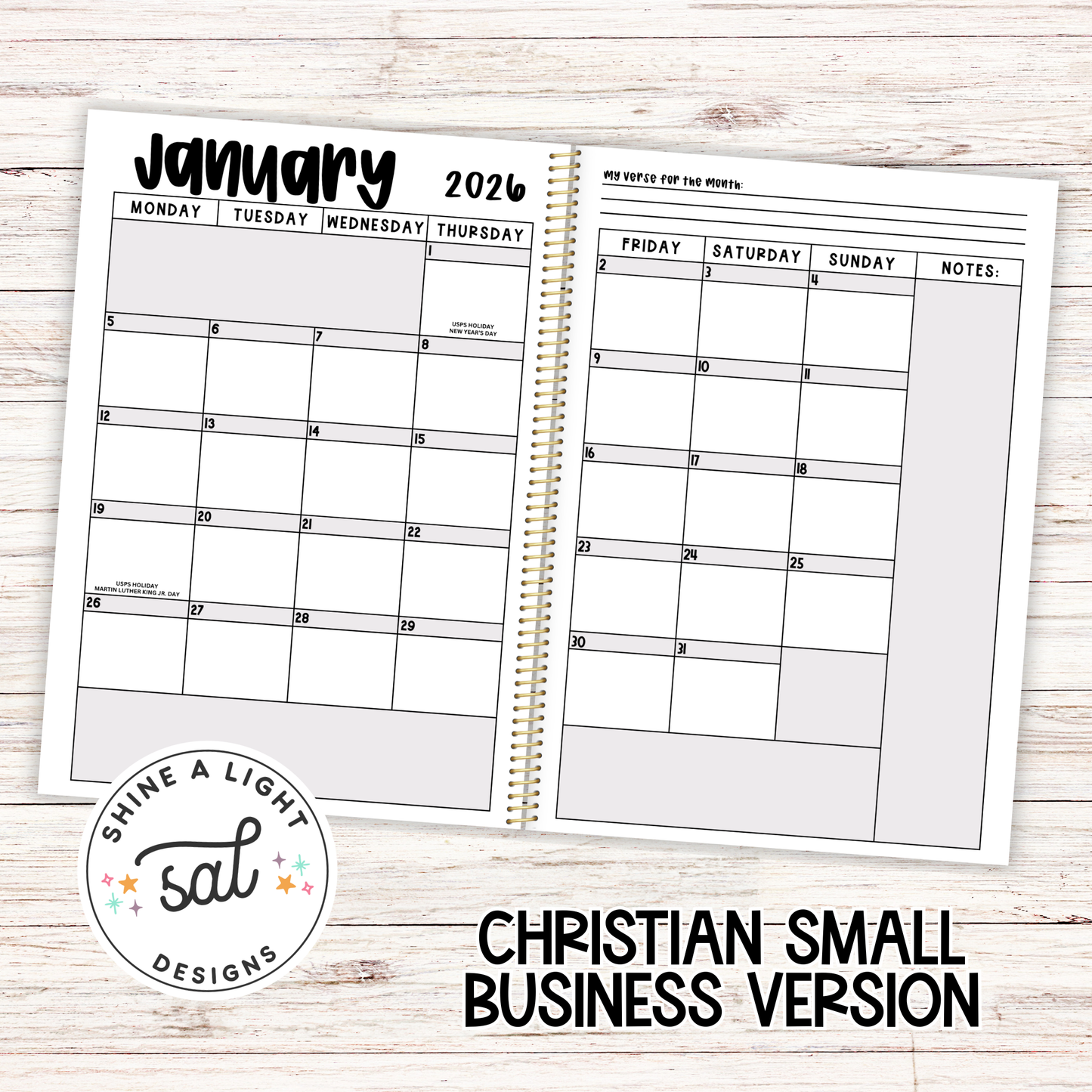 2026 Small Business Planner (Includes Digital Copy)