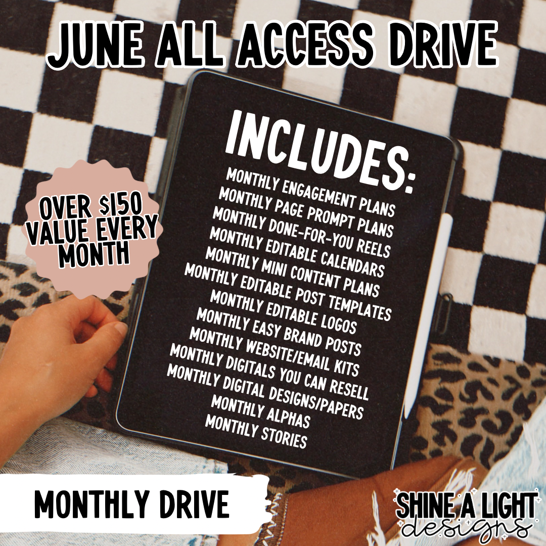 June 2025 Monthly All Access Drive