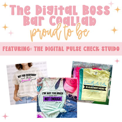 The Boss Bar "Proud To Be" Collab *LIMITED TO 5*