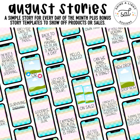 August 2025 Stories