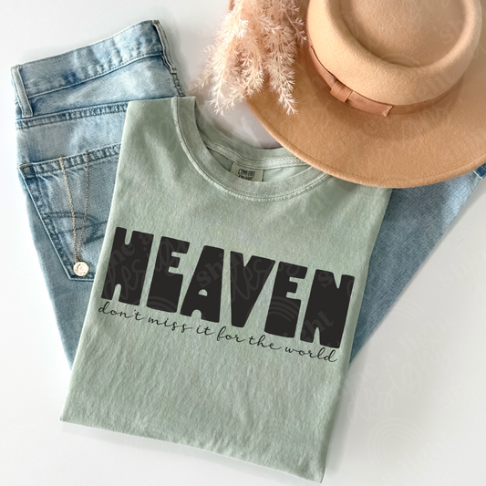 Heaven - Don't Miss It For The World Digital Download PNG