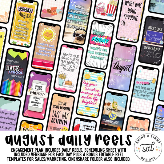 August 2025 Done-For-You Reels Bundle