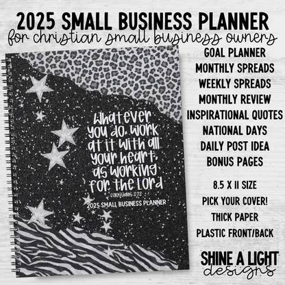 2025 Wall Calendar + Planner *Early Bird Bundle*